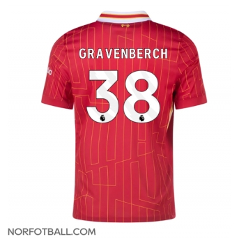 Billige Fotballdrakt Liverpool Ryan Gravenberch #38 Replika Hjemmedrakt 2024-25 Kortermet